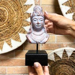 Lucky Java Princess on Stand - Blue Copper